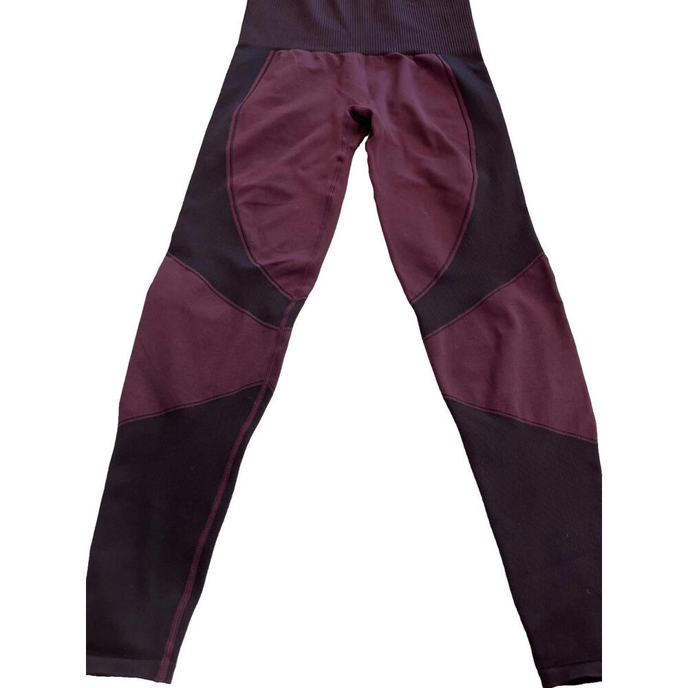 Third Love Leggings Pants Women's Gym Yoga Size XL Dark Purple Activewear